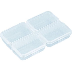 トラスコ中山 ジョイントケース 95×68×18 クリア9568184 FC471DS-2996294-イメージ1