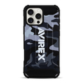 エム・ディー・シー iPhone 16 Pro Max用AVIREX 耐衝撃ケース/アーミータフ 迷彩 MD-75560-1