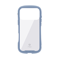 Hamee iPhone17 Pro Max用 強化ガラスクリアケース IFACE REFLECTION ペールブルー 41-183025