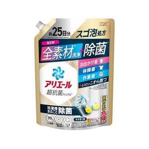 Ｐ＆Ｇ アリエールジェル 除菌プラス 詰替 超特大サイズ 625g FCJ406T-イメージ1