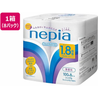 ネピア トイレットロール 1.8倍8ロール シングル 100m×8パック FCE273R