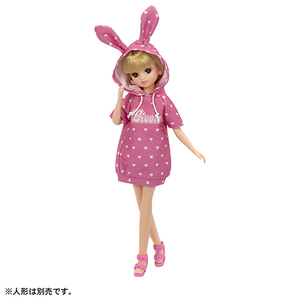 タカラトミー リカちゃん LW-01 マイファーストシリーズ うさみみパーカー LW01ﾏｲﾌｱ-ｽﾄｳｻﾐﾐﾊﾟ-ｶ--イメージ3
