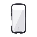 Hamee iPhone Air用強化ガラスクリアケース iFace Reflection ブラック 41-183032