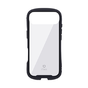 Hamee iPhone Air用強化ガラスクリアケース iFace Reflection ブラック 41-183032-イメージ1