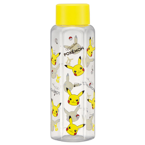 スケーター 六角ブローボトル350ml ポケットモンスター イエロー PDH4ﾎﾟｹﾓﾝﾛﾂｶｸﾎﾞﾄﾙ350ML-イメージ1