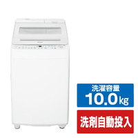 SHARP 10kgインバーター全自動洗濯機洗剤自動投入 ホワイト系 ES-SW10L-W