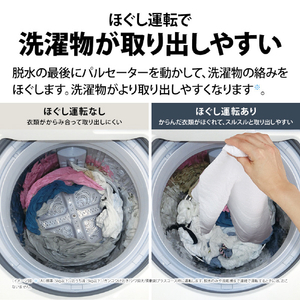 SHARP 10kgインバーター全自動洗濯機洗剤自動投入 ホワイト系 ES-SW10L-W-イメージ12