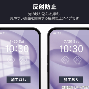 エレコム Google Pixel 9a用フィルム 指紋防止 反射防止 PM-P251FLF-イメージ5