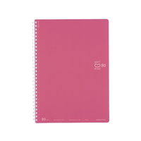 コクヨ ソフトリングノート(ドット入罫線)カットオフ セミB5 ライトピンク FCC0755-ｽ-SV308BT-LP
