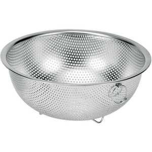ヒロショウ chef’s bowlステンレス足付パンチングボウル リング付 21cm FCD1098-PCB-21-イメージ1