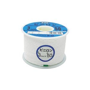 ユタカメイク ロープ　ビニロンロープボビン巻　5φ×30m RV-3-イメージ1
