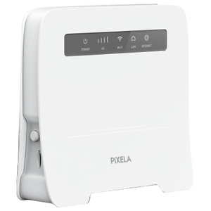 ピクセラ LTE対応SIMフリーホームルーター ホワイト PIX-RT100-イメージ1