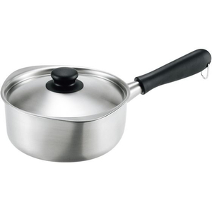 佐藤商事 柳宗理 18-8 片手鍋 つや消し 18cm FC705LF-2304600-イメージ1
