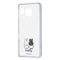 レイアウト AQUOS sense7用ミッフィー/ハイブリッドケース Charaful ミッフィー RT-BAQM1UC/MFM