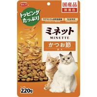 スマック ミネット かつお節添え 220g ﾐﾈﾂﾄｶﾂｵﾌﾞｼｿﾞｴ220G