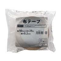 Forestway 布テープ 【規格外】0.2mm厚 50mm×25m 1巻 FCJ729U