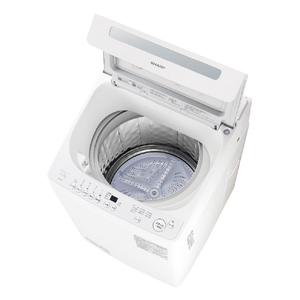 SHARP 10kgインバーター全自動洗濯機 ホワイト系 ES-GV10L-W-イメージ3