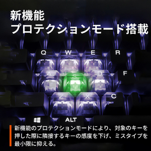 SteelSeries ゲーミングキーボード Apex Pro Mini Gen 3 JP 64918-イメージ5