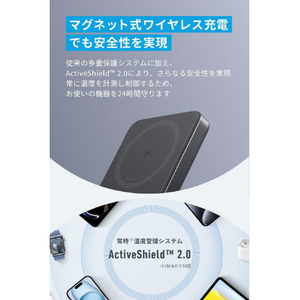 Anker MagGo Power Bank 10000mAh Slim ブラック A1664N11-イメージ6