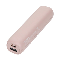 オウルテック スティック型モバイルバッテリー 3200Ah ライトピンク OWL-LPB3351-LP