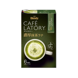 味の素ＡＧＦ ブレンディ カフェラトリー スティック 濃厚抹茶ラテ 6本 F349439-13657-イメージ1