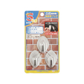 ミツヤ 凸凹壁攻略 強粘着フック ステンレス 3個 FC92196-KSH-5-SUS