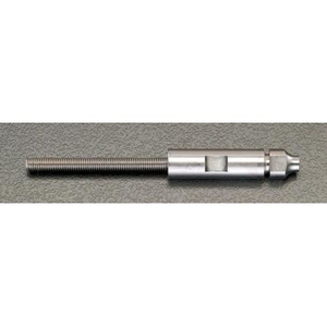 エスコ ワイヤー止め金具 左ねじ ステンレス製 M8 5mm FCV8604-EA638RM-15-イメージ1