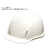 ＤＩＣ AA16-W-HB型ヘルメット 白AA16-HB-FV-W FC493WM-8192389-イメージ1