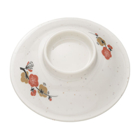 エンテック ごはん丼(フタ) 小 元禄梅 FC72860-U-58B