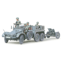 タミヤ 1/35 ドイツ クルップ･プロッツェ3．7cm対戦車砲牽引型 1/35 ミリタリーミニチュアシリーズ No.259 35259MM ｸﾙﾂﾌﾟﾌﾟﾛﾂﾂｴｶｲ