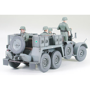 タミヤ 1/35 ドイツ クルップ･プロッツェ3．7cm対戦車砲牽引型 1/35 ミリタリーミニチュアシリーズ No.259 35259MM ｸﾙﾂﾌﾟﾌﾟﾛﾂﾂｴｶｲ-イメージ5