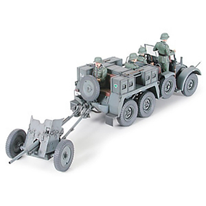 タミヤ 1/35 ドイツ クルップ･プロッツェ3．7cm対戦車砲牽引型 1/35 ミリタリーミニチュアシリーズ No.259 35259MM ｸﾙﾂﾌﾟﾌﾟﾛﾂﾂｴｶｲ-イメージ8