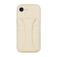 ＮＡＴＵＲＡＬ　ｄｅｓｉｇｎ iPhone 16e用背面型ケース NICOLA エクリュ IP24SP-NIC01