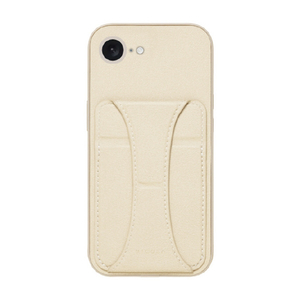 ＮＡＴＵＲＡＬ　ｄｅｓｉｇｎ iphone17e/16e用 背面型ｹｰｽ nicola エクリュ IP24SP-NIC01-イメージ1