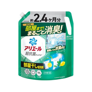 Ｐ＆Ｇ アリエールジェル 部屋干し 詰替 超ウルトラジャンボ 1.72kg FCJ409T-イメージ1