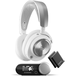 SteelSeries ケーミングヘッドセット Arctis Nova Pro Wireless P (PlayStation用) White(RE) 61526J-イメージ1