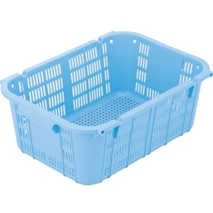 岐阜プラスチック工業 プラスケットNo.550本体 44L ブルー 金具なし 青 FC026GY-4460791-イメージ1