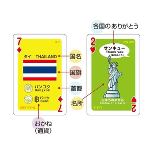 アーテック 世界のいろいろトランプ FC656NK-7914-イメージ3