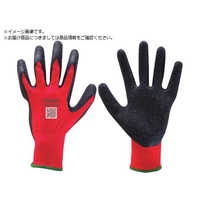 トラスコ中山 TRUSCO/ゴム背抜き手袋 レッド 10双入り 13ゲージ M FCD294D-2493871