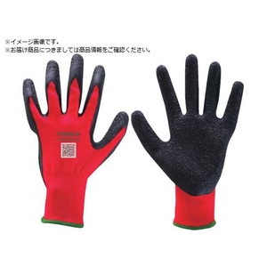 トラスコ中山 TRUSCO/ゴム背抜き手袋 レッド 10双入り 13ゲージ M FCD294D-2493871-イメージ1