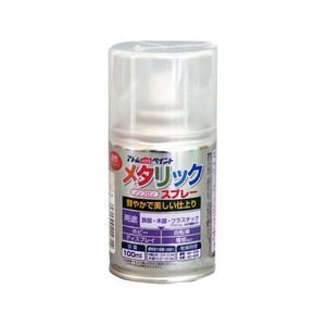 アトムサポート アトムペイント/油性メタリックスプレー 100mL ラメゴールド FC708SM-イメージ1