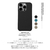 ABBI SIGNATURE iPhone 16 Pro Max用シュランケンカーフ MagSafe対応バックカバー セルリアンブルー ABS27306I16PM-イメージ5