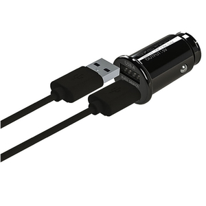 AXS コンパクトDC充電器A+A&ケーブルA/L ブラック X-306-イメージ2
