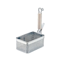 三宝産業 UK18-8 パンチング 木柄角てぼ 縦型大 FCM6210-070438002