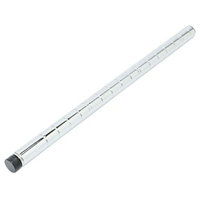 アイリスオーヤマ メタルラック Φ25mm 専用 ポール 長さ47cm 480 F817170-MR-5P