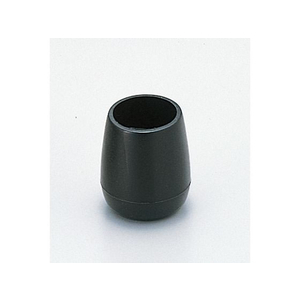 光 イス脚キャップ パイプ脚用 黒 18mm FCM0515-BE8-182-イメージ1