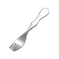 サクライ 20-20 介護用 シルバーエイジフォーク 中 全長150 FC966LN-5354700