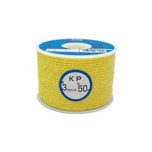ユタカメイク ロープ　KPロープボビン巻　3φ×50m RK-1-イメージ1