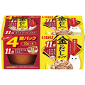 いなば 金のだし カップ 11歳からのまぐろ・かつお・ささみ入り 70g×4P FC33812