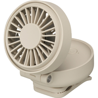 ドウシシャ コンパクトターボファン ミニクリ ベージュ FSB-63BBE